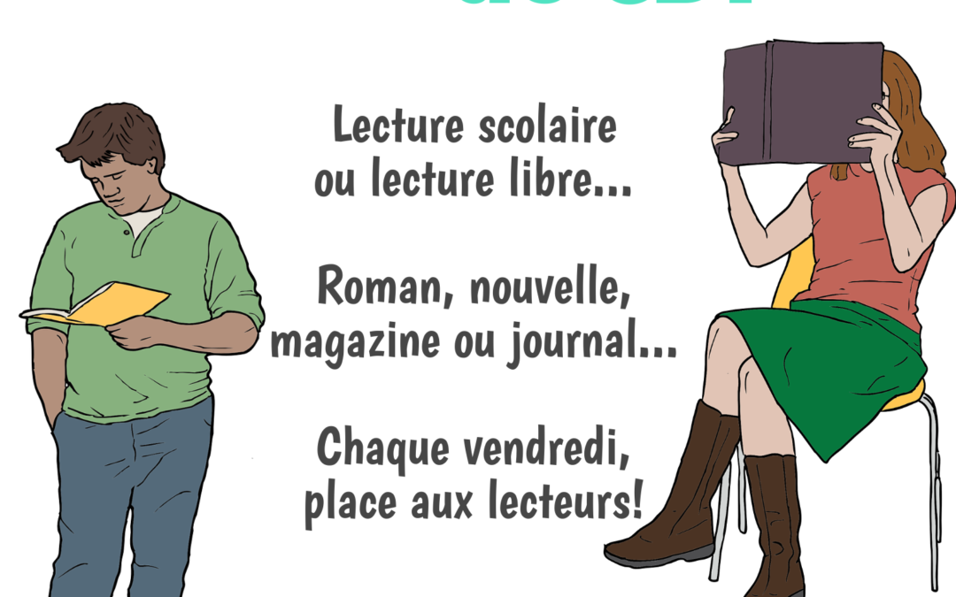 CDI : 1 heure de lecture le vendredi de 12h à 13h