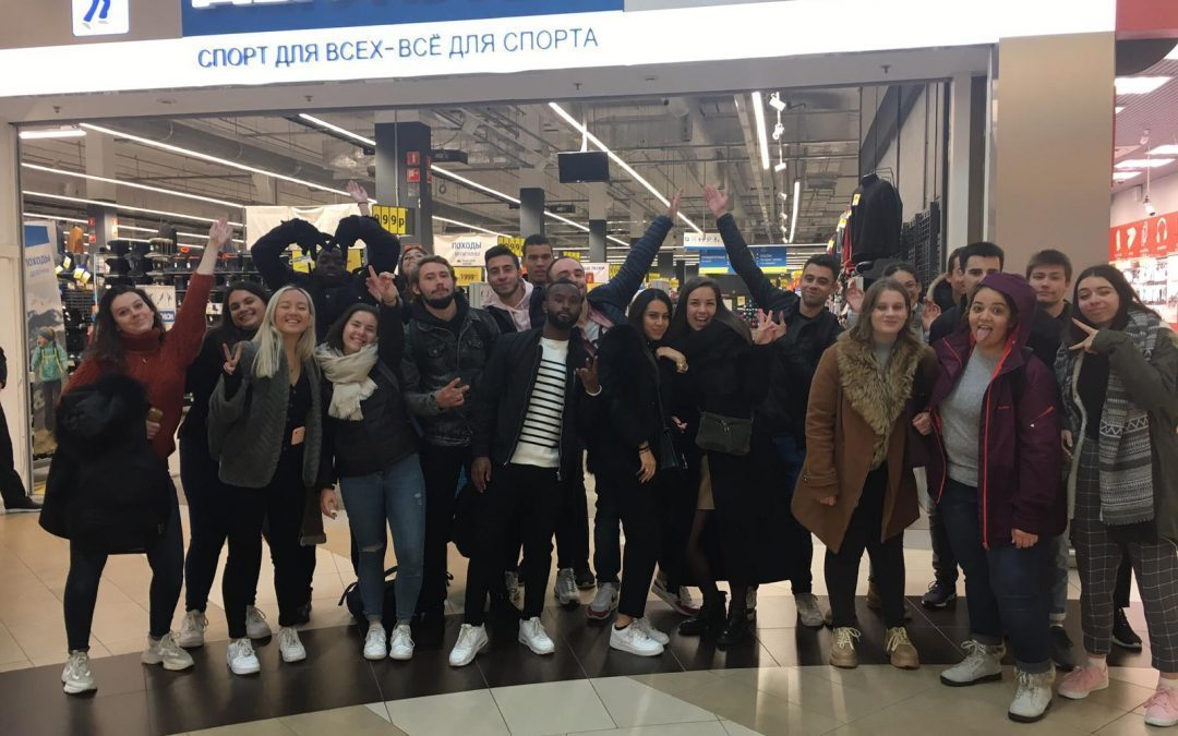 Les étudiants du BTS MUC en voyage d’étude à St Pétersbourg