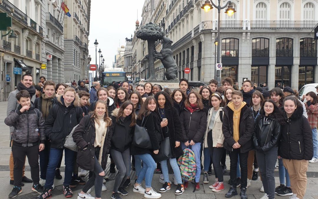 Les Bourdonnières à Madrid