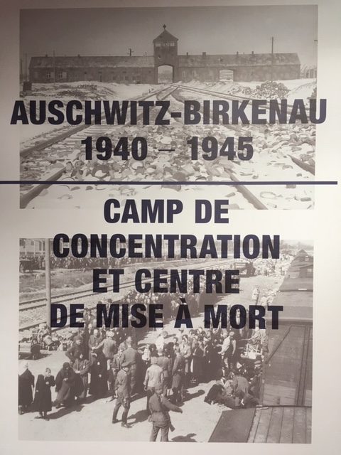 Exposition sur Auschwitz-Birkenau au CDI